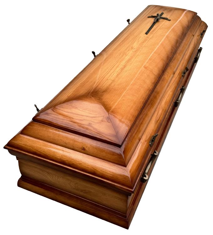 Oak Coffin 8