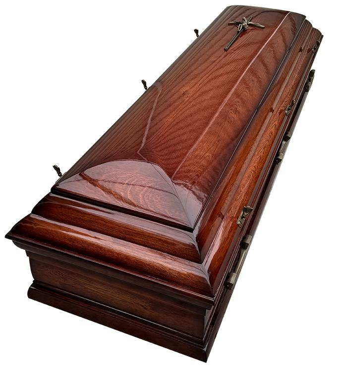Oak Coffin 9