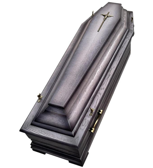 Oak Coffin 12