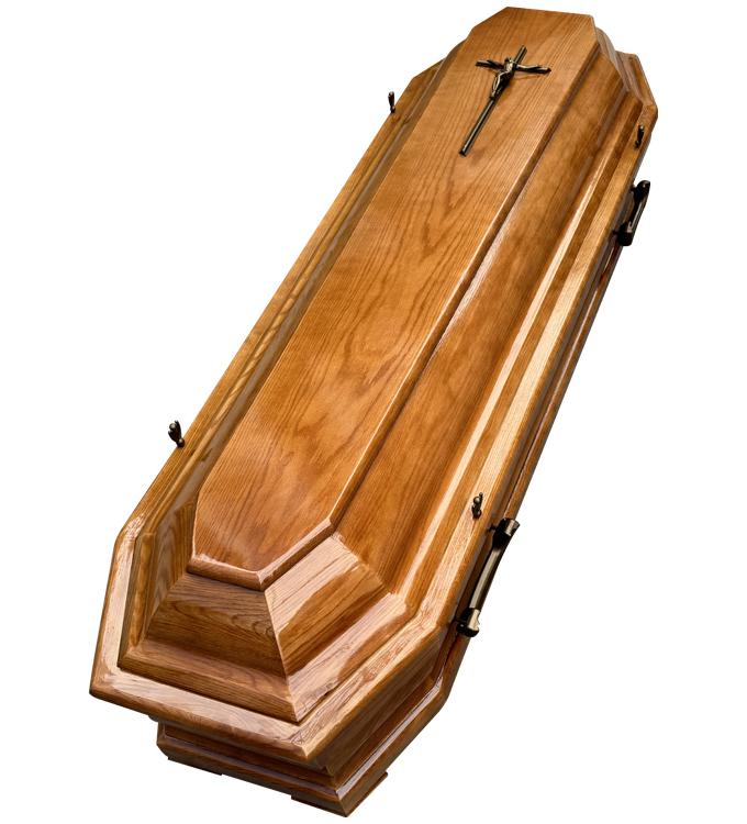 Oak Coffin 3