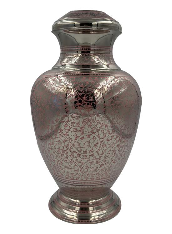 Urne en aluminium et laiton 69