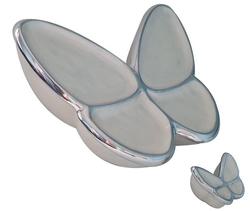 Urne en aluminium et laiton 76